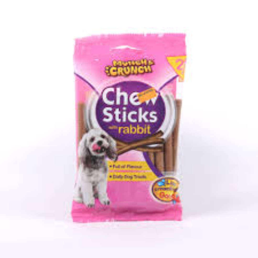 M&C CHEW STICK/RABBIT DOG MC0146